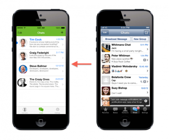 L’App Store dopo iOS 7: ecco come potrebbero cambiare le app più famose per iPhone [SCREENSHOTS]