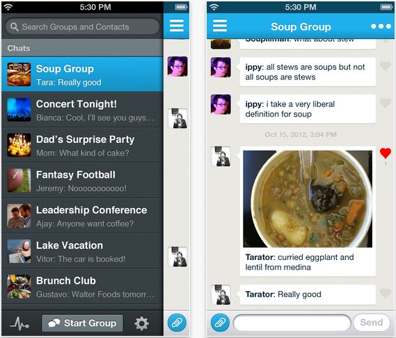 L’app di messaggistica GroupMe si aggiorna