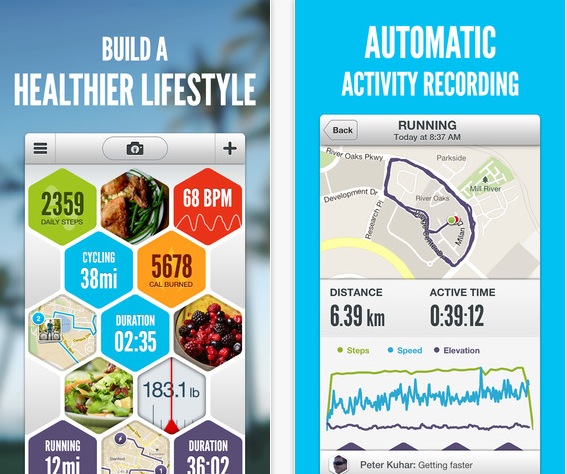 Argus, una bella app (gratuita) per monitorare le proprie attività sportive