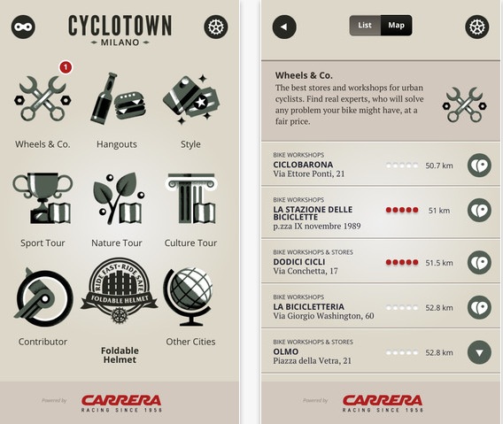 CycloTown, l’app pensata per chi si muove in bici e in città