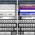 Come scrivere un messaggio su WhatsApp da qualsiasi schermata di iOS – Cydia