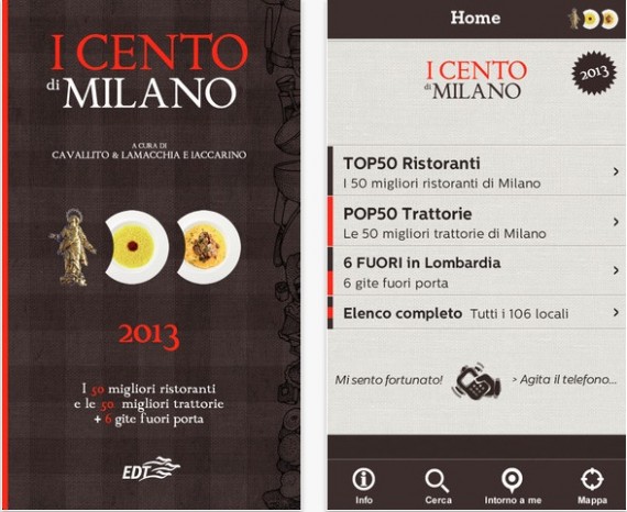 I Cento di Milano iPhone pic0