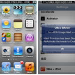 Visualizza lo stato della CPU, della RAM e del disco nella barra di stato con Ultra iMeter – Cydia