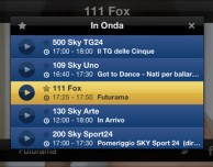 Sky Go si aggiorna con un nuovo accesso ai mosaici