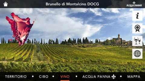 Sanpellegrino propone l’app gratuita “Tuscany Food & Wine”