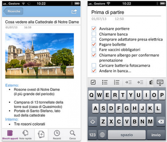 Microsoft aggiorna OneNote per iPhone