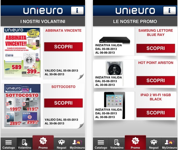 Unieuro presenta l’app con offerte e promozioni da scoprire su iPhone