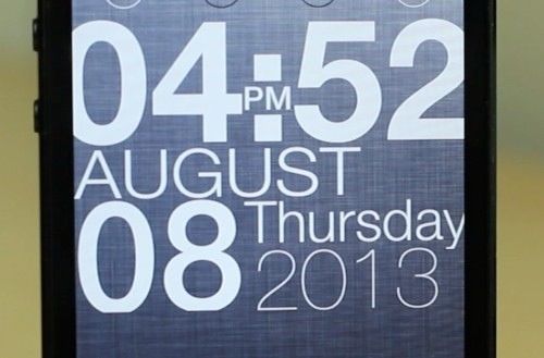 Come aggiungere data e orario nel Centro Notifiche con TypographyTime — Cydia