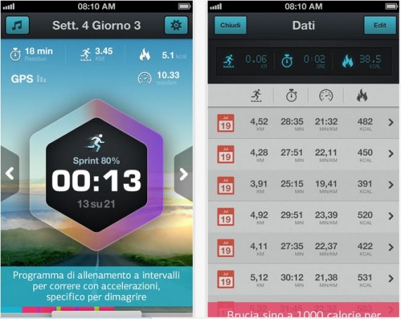 Correre per dimagrire Pro: un’app che ti aiuta a perdere peso