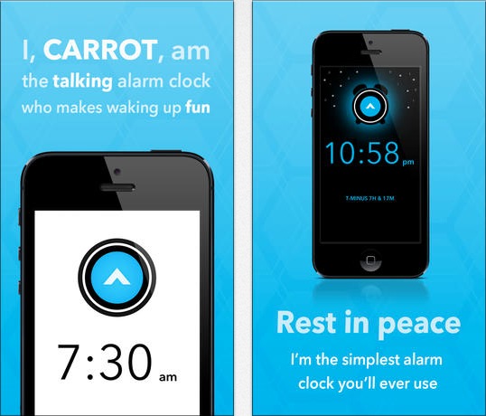 CARROT Alarm: la sveglia che si irrita se non scendi dal letto