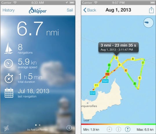 Skipper: app “tracking system” per monitorare il percorso in acqua