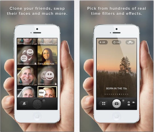 Filtri in tempo reale per foto e video effettuati con iPhone grazie all’app WonderCam