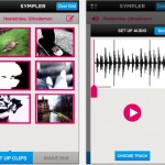 Mixare particolari video musicali su iPhone con Sympler