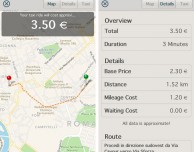 Calcolare le tariffe del taxi con Taxometer