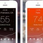 In attesa di iOS 7 ecco Aero, la più bella app di previsioni meteo per iPhone