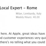 Apple cerca nuove figure per migliorare la mappatura di Roma