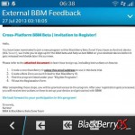 BlackBerry inizia a rilasciare inviti per BBM su iOS