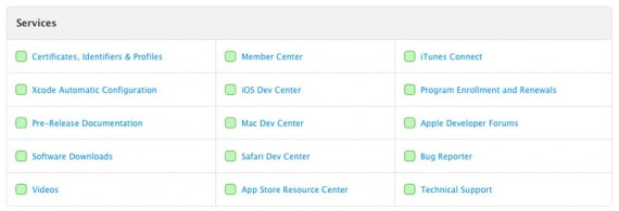 Apple ripristina i servizi per sviluppatori sul Developer Portal