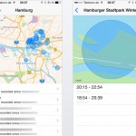 iOS 7 consente di consultare informazioni dettagliate sui luoghi visitati