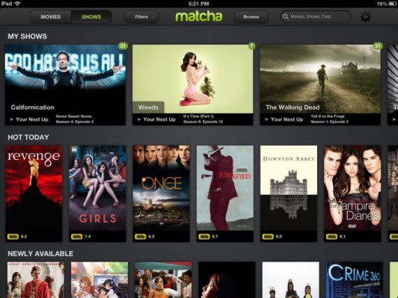 Apple acquisisce Matcha.tv, servizio per la scoperta di contenuti video