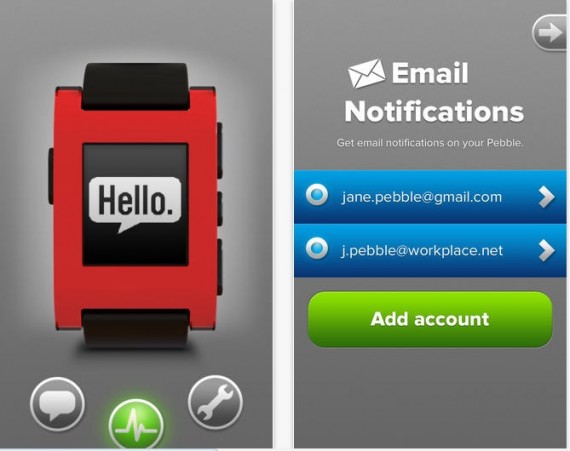 Lo smartwatch Pebble supporta anche le notifiche delle e-mail ricevute
