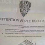 La polizia di New York spinge per far aggiornare ad iOS 7