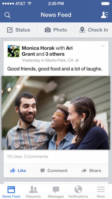 Facebook per iOS: presto  sarà possibile modificare i post