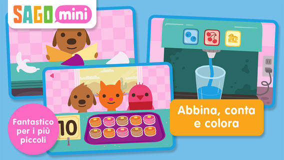 Sago Mini Pet Cafe: applicazione divertente ed istruttiva per intrattenere i bambini al rientro dalle vacanze