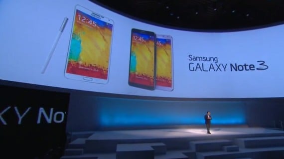 Samsung presenta il Galaxy Note 3 – IFA 2013