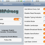 Come migliorare la privacy di WhatsApp con WAPrivacy – Cydia