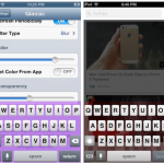 Tastiera in stile iOS 7 su iOS 6 grazie a Glassic – Cydia
