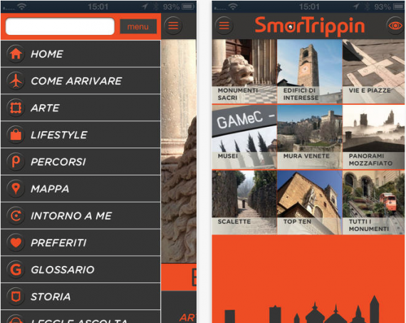 SmarTrippin, la prima app interamente dedicata alla città di Bergamo
