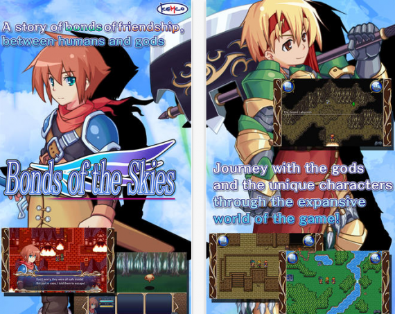 RPG Bonds of the Skies: una nuova avventura da KEMCO