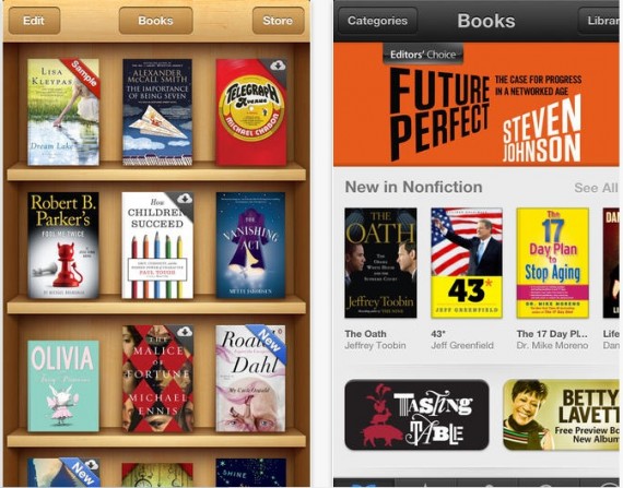 Apple aggiorna iBooks