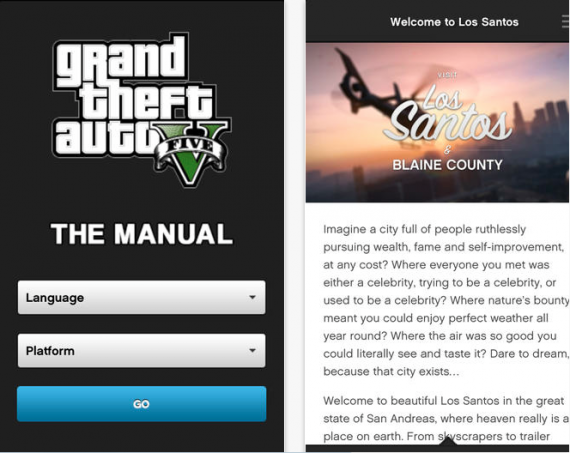 “Grand Theft Auto V: The Manual” approda su App Store