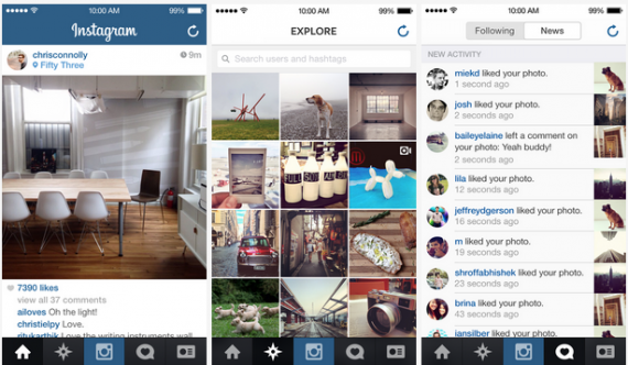Disponibile Instagram per iOS 7: grafica ridisegnata, foto e video più grandi e con maggiore risoluzione