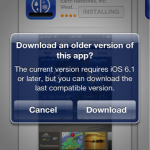 L’App Store permette ora di scaricare versioni precedenti delle applicazioni per iOS