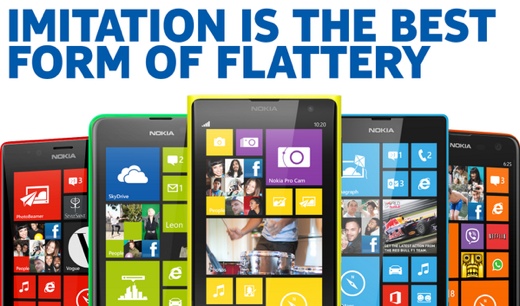 Nokia ironizza sui colori scelti da Apple per il nuovo iPhone 5C