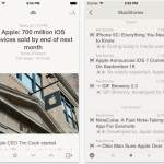 Reeder 2, il lettore RSS per eccellenza, si aggiorna