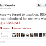 BlackBerry’s Messenger per iOS inviata ad Apple per l’approvazione su App Store