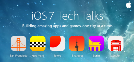 Apple ufficializza gli “iOS 7 Tech Talks”