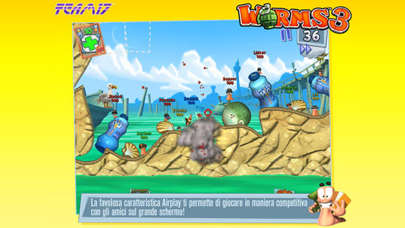 Worms 3 si aggiorna con tre nuovi livelli