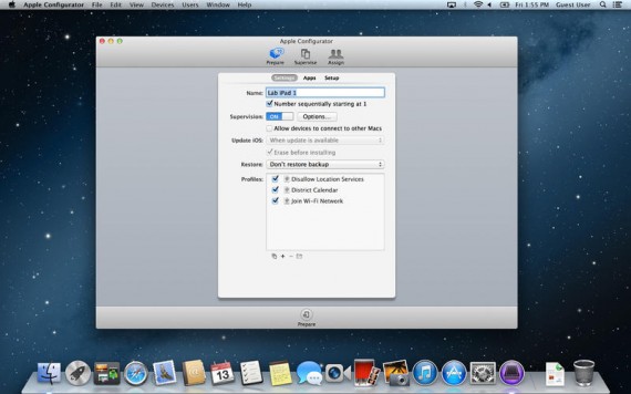 Apple aggiorna “Configurator” per Mac con il supporto ad iOS 7 ed altre novità