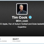 Il CEO di Apple Tim Cook approda su Twitter