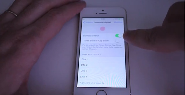Proviamo Il Sensore Di Impronte Digitali Touch Id Su Iphone 5s Iphone Italia