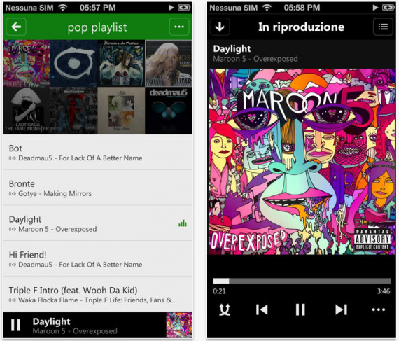 Microsoft rilascia l’applicazione ufficiale di Xbox Music per iPhone