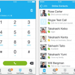 Microsoft aggiorna Skype con una nuova veste grafica per iOS 7