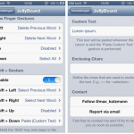 JellyBoard migliora la scrittura con la tastiera dell’iPhone – Cydia