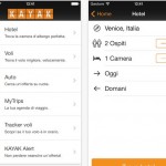 L’applicazione KAYAK è ottimizzata per iOS 7