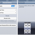 PasswordTime: disattiva la password di accesso all’iPhone in determinati orari – Cydia